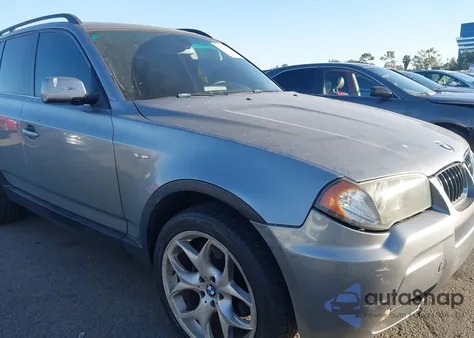 2006 BMW X3 3.0I from USA, damaged, VIN WBXPA93486WD25568